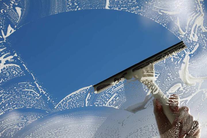 Lavage vitre Grasse